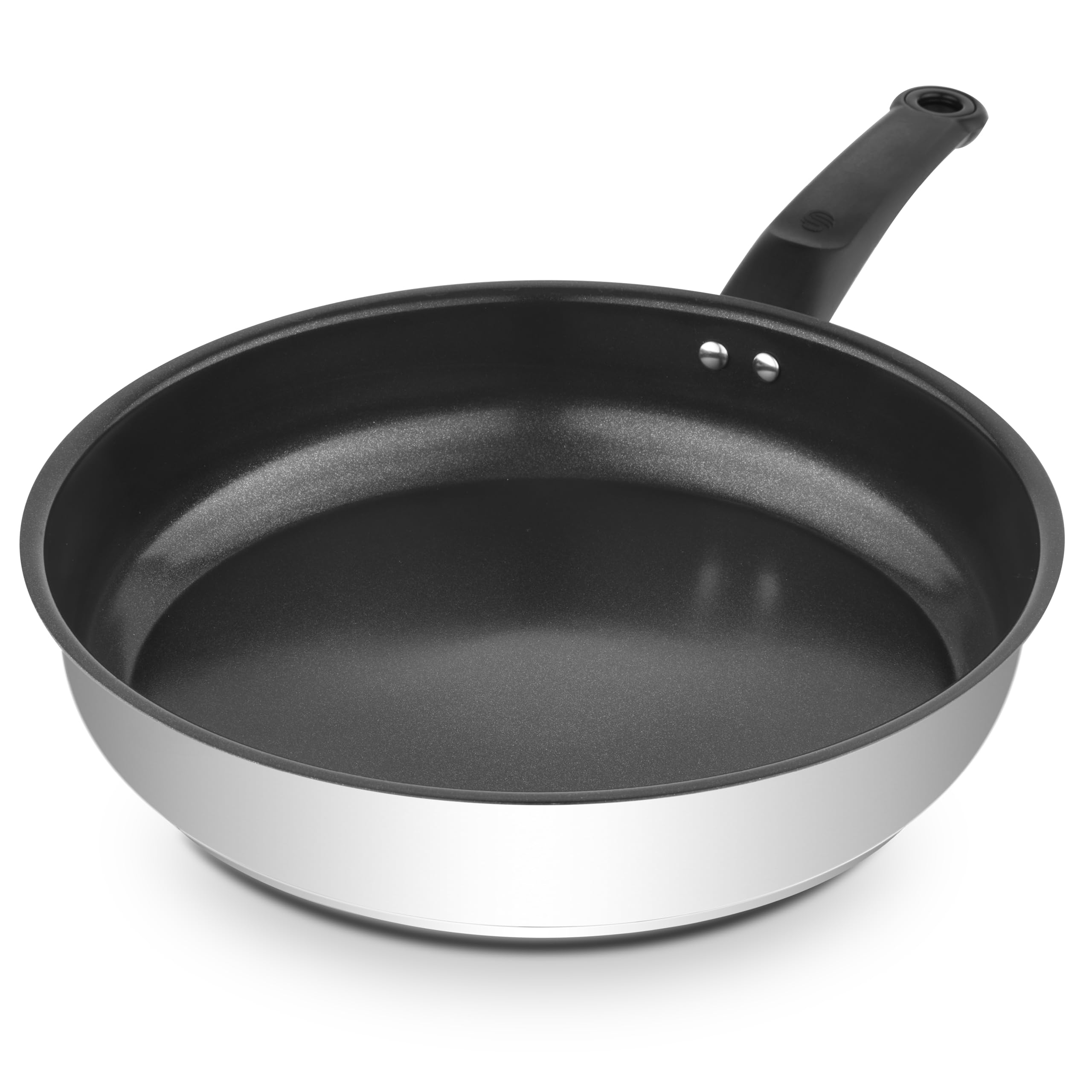 Swan Stainless Steel Townhouse 30Cm Frying Pan