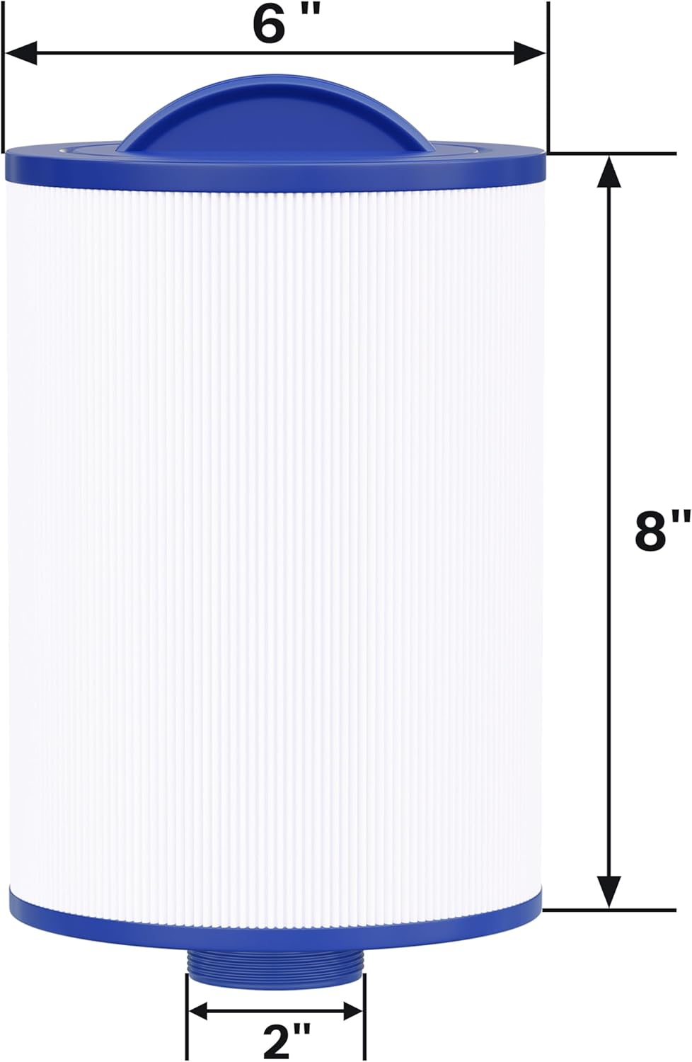 Spa Filter Compatible with x268546 Filter, 6CH-352, pas40-f2m, PMA-r1, FC-0318, 06-0055-12, 06-0055, 2 Pack