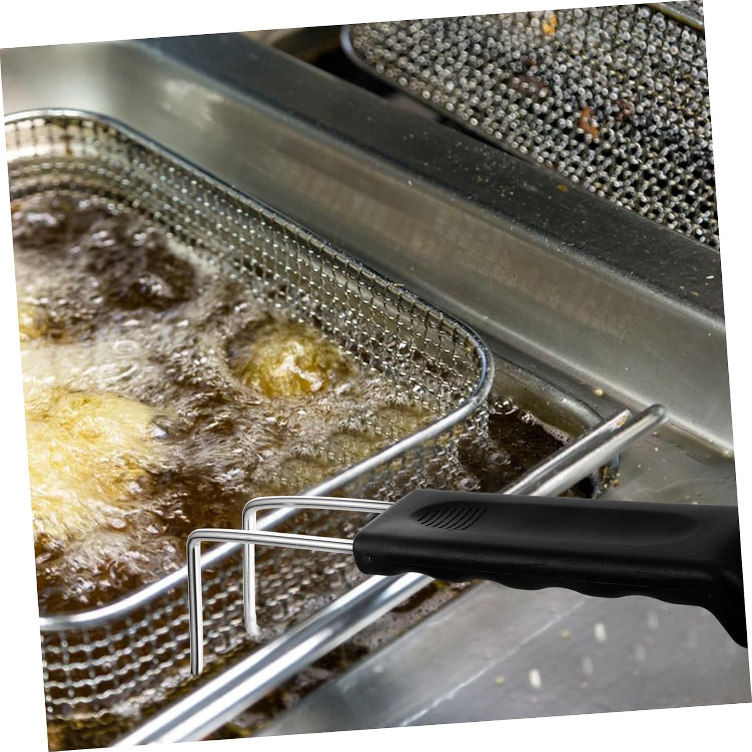 Stainless Steel Fryer Basket Handle Replacement Part for Deep Fryers