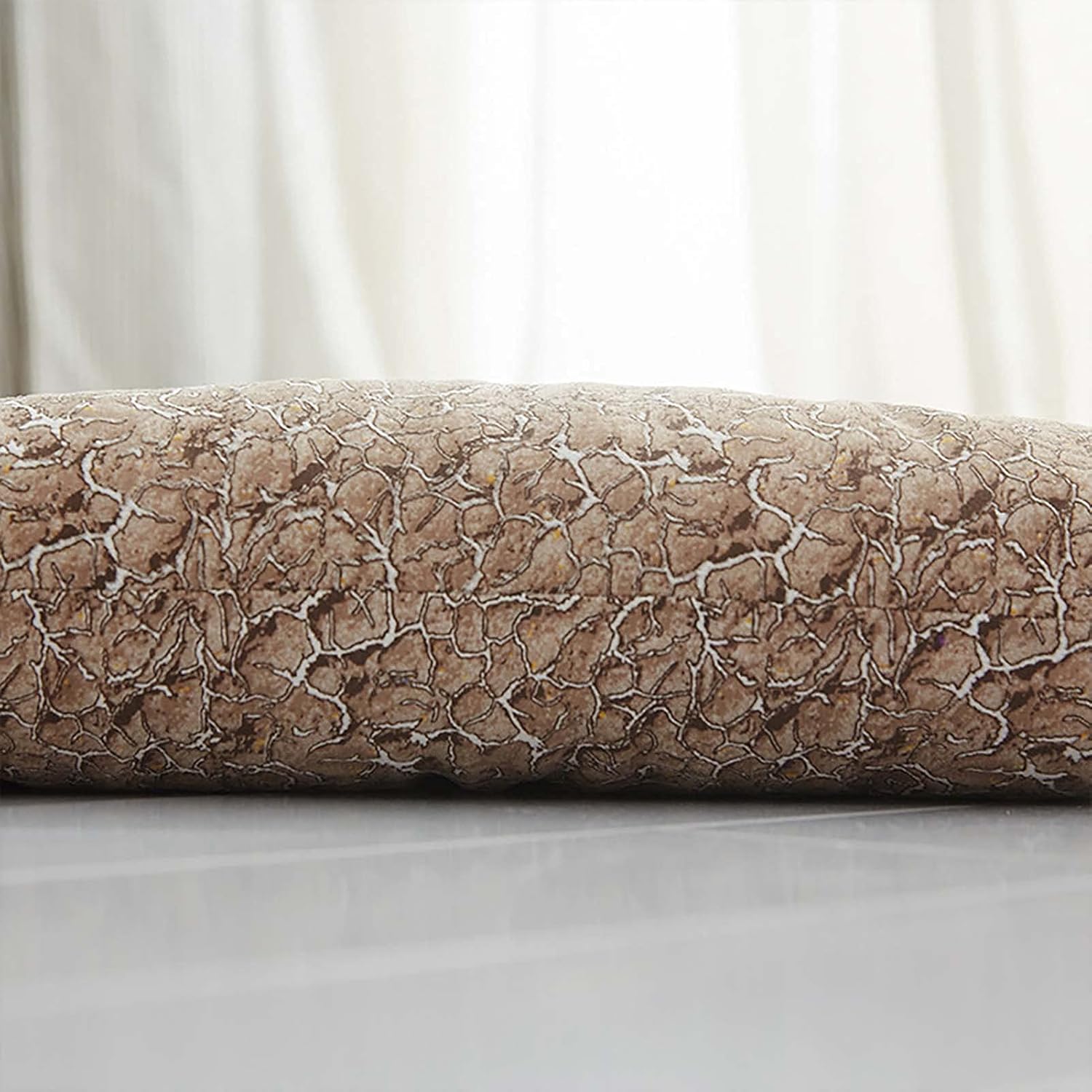 Chair Cushion Covers with Ties, Chair Pads for Dining Chairs 2 Pack, Seat Cushion for Chair Outdoor, Chair Seat Cushion Pads for Home Office Outdoor Seats