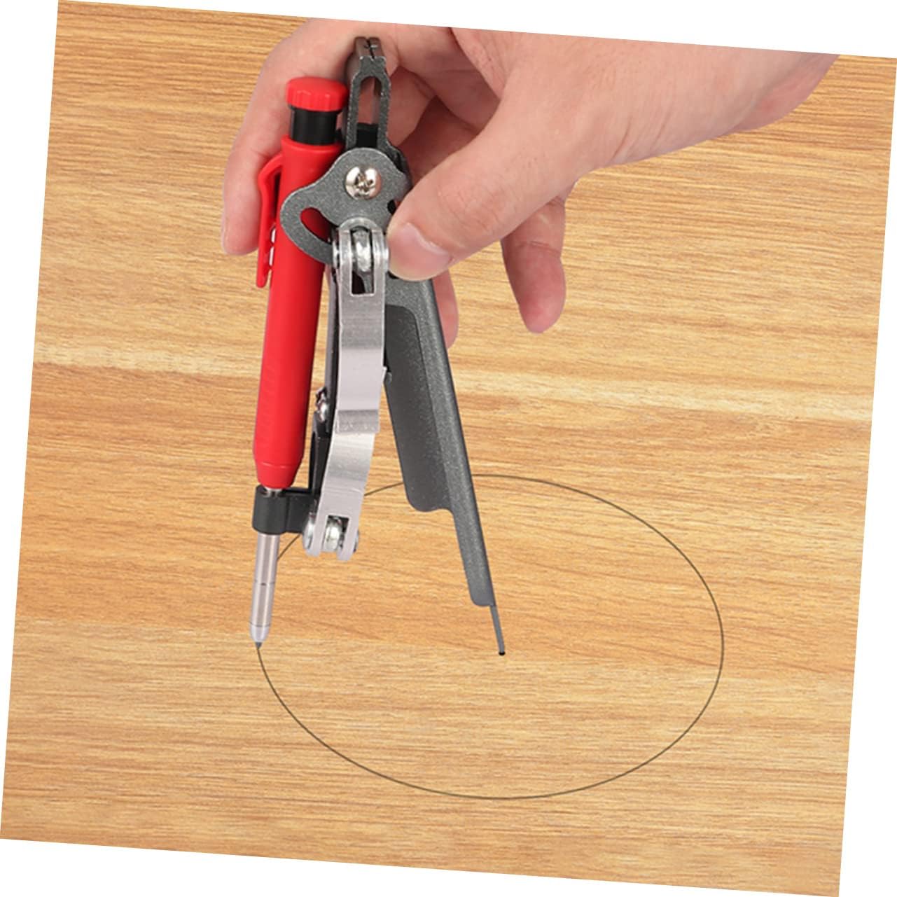 Multi Function DIY Woodworking Scriber Tool Lightweight Marking Gauge for Precise Profile Measurement for Carpenters and Architects Versatile Design