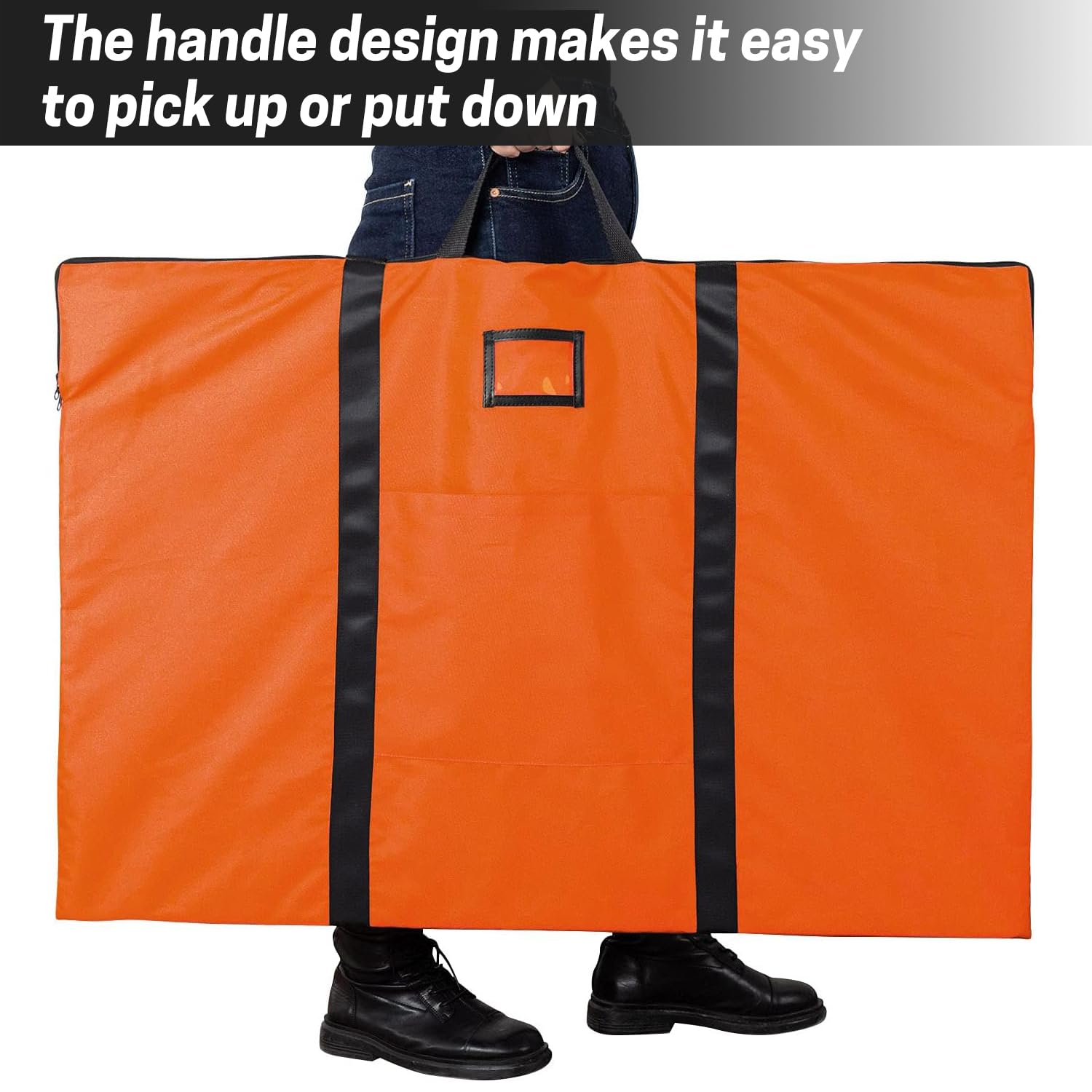 WISEPRO A1 Art Portfolio Case, Artwork Painting Folder Bag with Multi Handles - Image 4