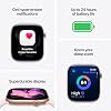 Apple Watch Series 11 [GPS 42mm] Smartwatch con caja de aluminio color Rosa Dorado y correa deportiva Rosa Claro - S/M., seguimiento de actividad, resistente al agua (Reacondicionado) 4