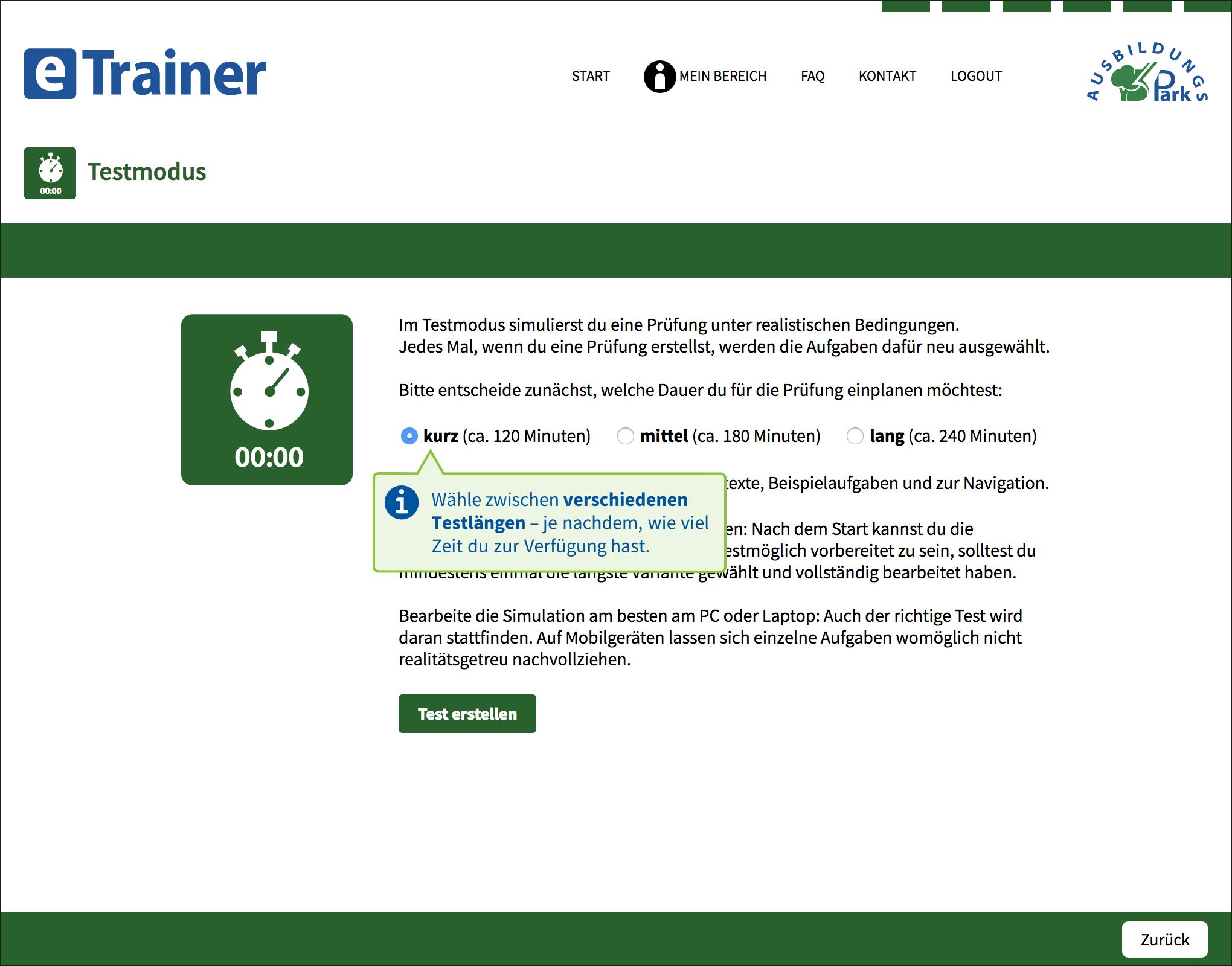 LPA-Test Bayern 2026 eTrainer Online-Testtrainer Beamtentest 1.200 Aufgaben Lösungen Sprachbeherrschung Allgemeinwissen Logik Einstellungstest