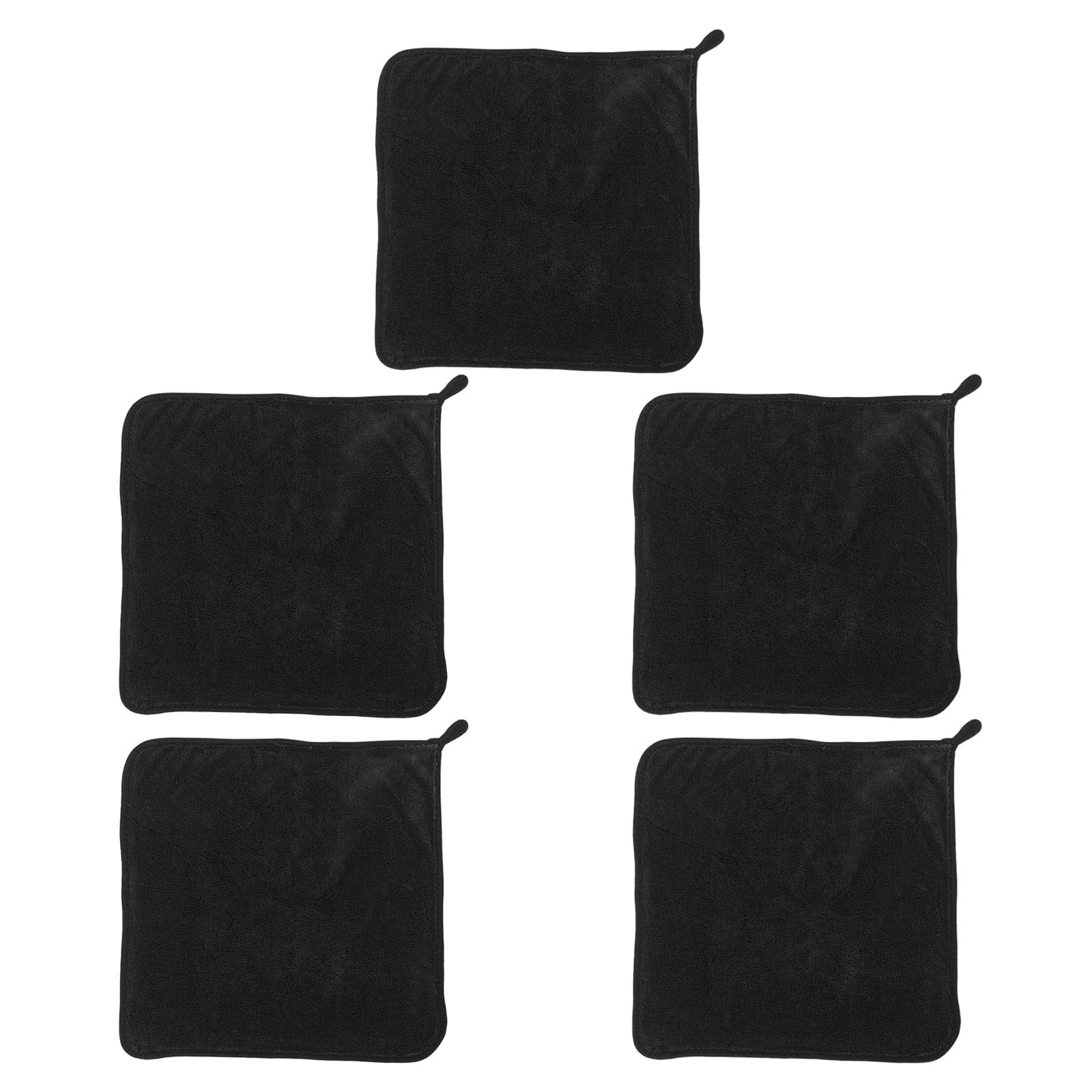 5 Toallas de Microfibra para secar el Coche - Paño de Limpieza Muy Absorbente - Trapos Reutilizables para SUV, caravanas, Barcos, Camiones, Motocicletas, Casas, cocinas, vidrios y Ventanas.