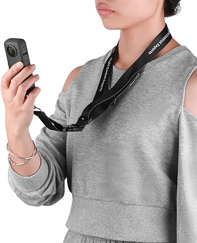 Miniatura 3 de Correa para el cuello compatible con DJI Osmo Pocket 3Insta360 One X2X3 Correa de hombro para el cuello, ligera, antipérdida, collar, cuerda de 14