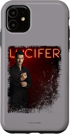 Lucifer Neon Lights Case for iPhone 11