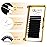 QUEWEL Easy Fan Lash Extensions 0.10mm CC Curl Eyelash Extensions 8-15mm Mixed Lash Trays Matte Black Ultra Lightweight C CC D DD Curl Volume Lashes Self Fanning Lashes (0.10CC Mix8-15mm)