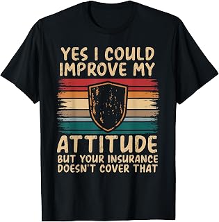 Insurance Agent Occupation Insurer Job Profession T-Shirt