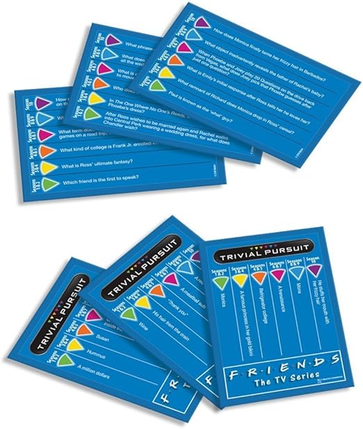 Friends F.r.i.e.n.d.s The Tv Series Trivial Pursuit Board & Traditional  Games Toys & Games Suneducationgroup.com