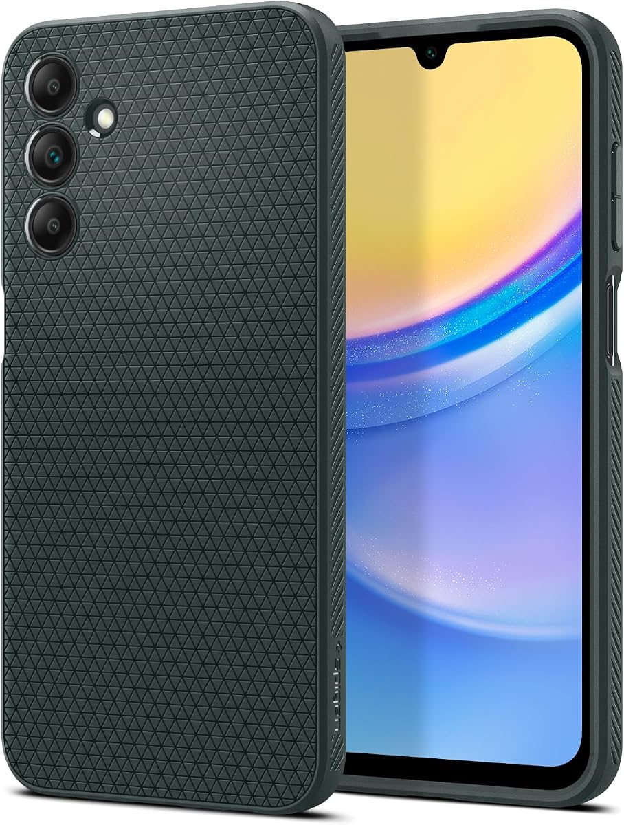 Spigen Liquid Air Designed for Galaxy A15 5G Case and Galaxy A15 Case (2024) - Abyss Green