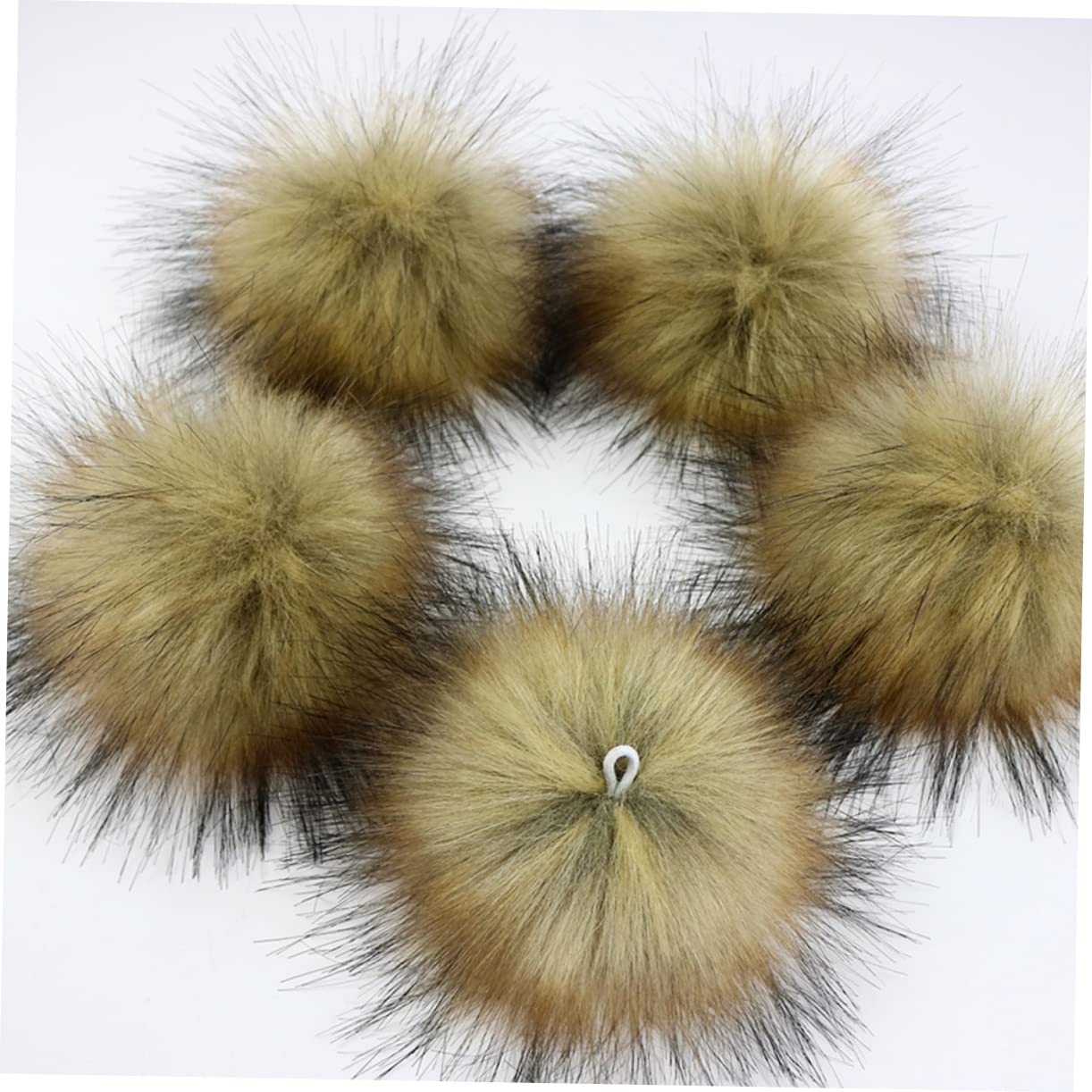 STOBOK 48pièces Boule De Pompon Peluche Pour Bricolage Créatif Décorations Mignonnes Pour Bonnets Vêtements Et Chaussures Diamètre De Matériaux Doux Et Écologiques
