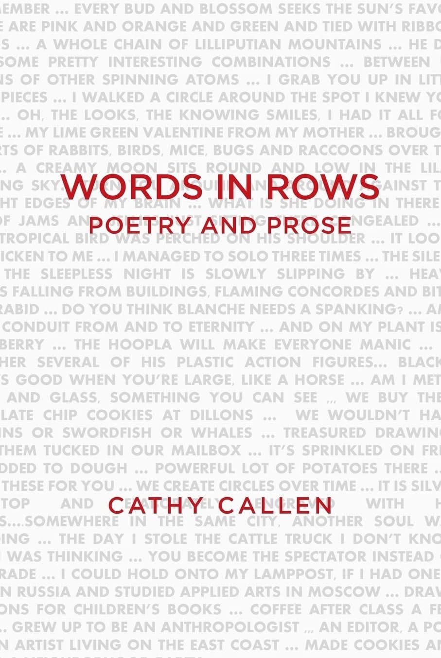 Words in Rows Poetry and Prose