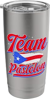 TEAM PASTELON PUERTO RICO FOOD FUN Stainless Steel Insulated Tumbler