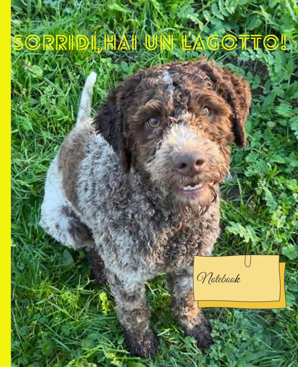 sorridi hai un lagotto: lagotto romagnolo composition book