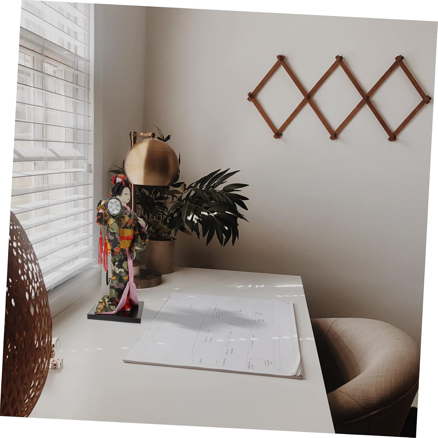 Japanese Style Geisha Kimono Doll Geisha Doll Japanese Decorations Hotel Ornament