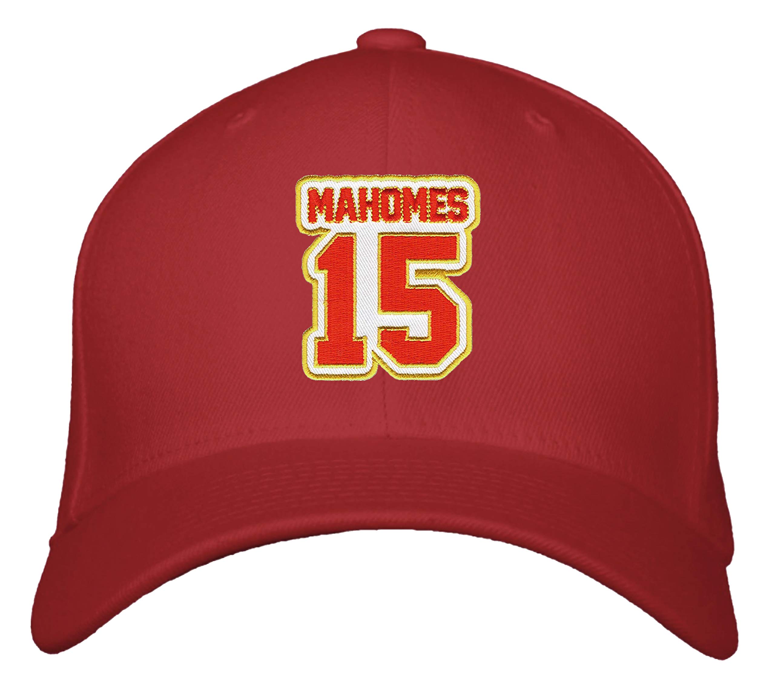 Brilliant ClothingPatrick Mahomes Hat Adjustable Comfort Fit Jersey Cap, Red, One size