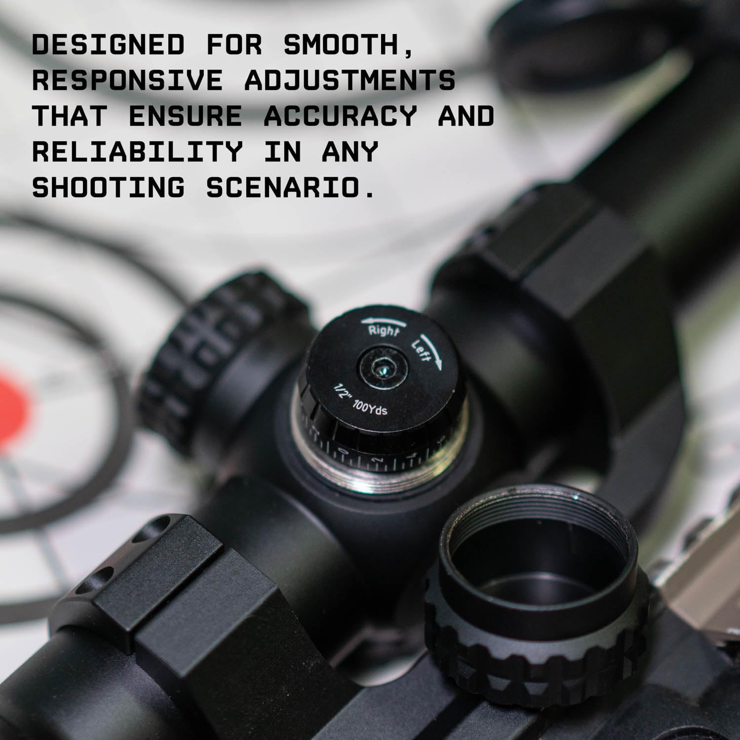 Monstrum Ladon 1-6x First Focal Plane FFP LPVO Scope