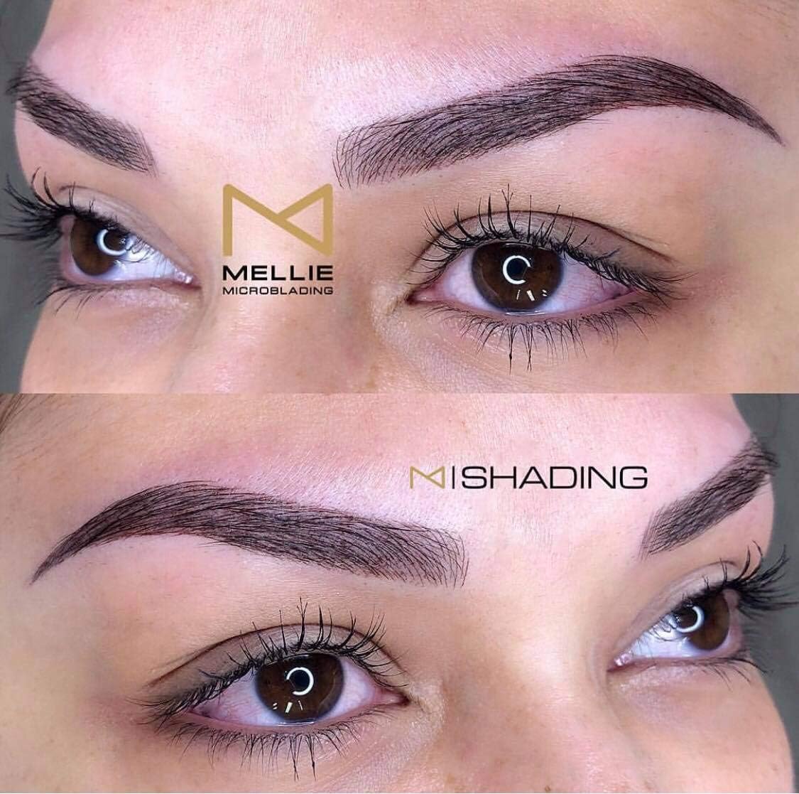 Mellie Microblading Pigment – Medium Brown 10 ml/.35fl.oz | Medical Grade | No Mixing | Long Lasting for Professionals Permanent Make Up Supplies