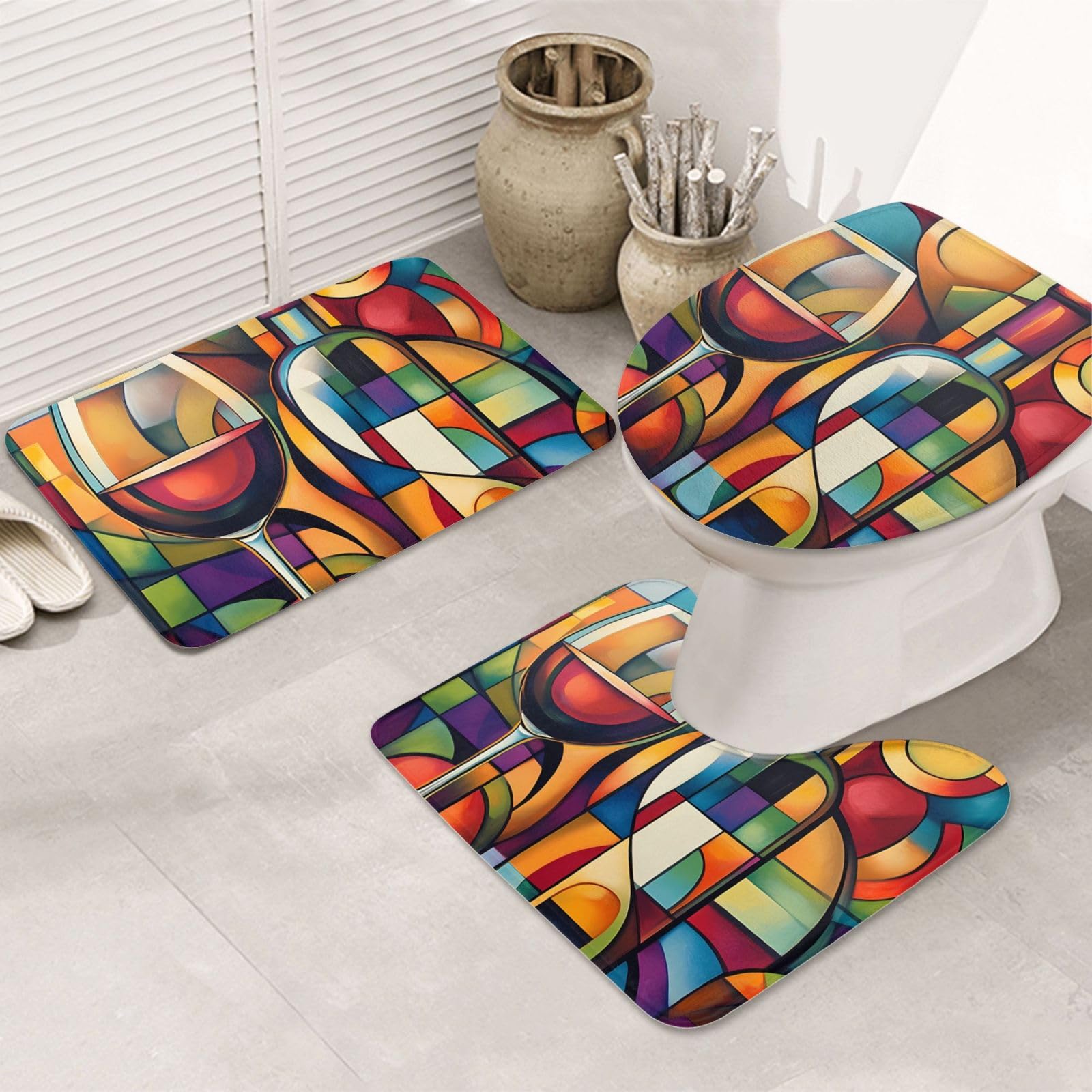 Alfombrilla de baño antideslizante y superabsorbente de microfibra