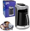 Automatic Turkish Coffee Maker 1-4 Cups, Electric Turkish Coffee Machine 250mL with Stainless Steel Heat Plate & Prevents Boiling Dry Function