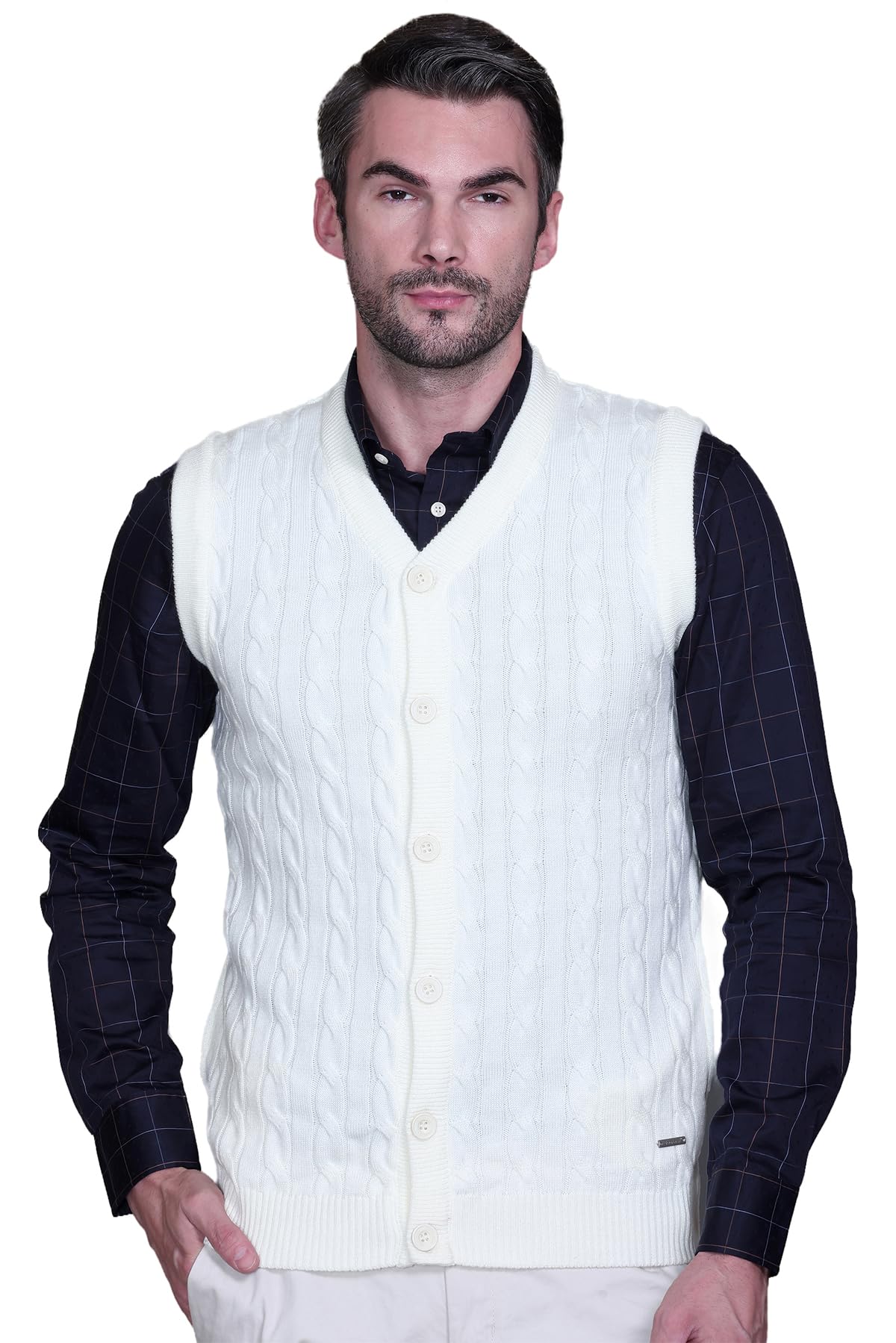 godfrey V Neck Sweaters for Men Winter Wear Woollen-picture-27
