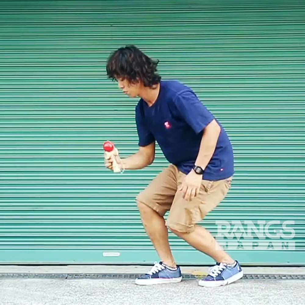 Yamagata Koubou Japan Kendama Association Certified New Competition OZORA RED - Picture 3 of 5