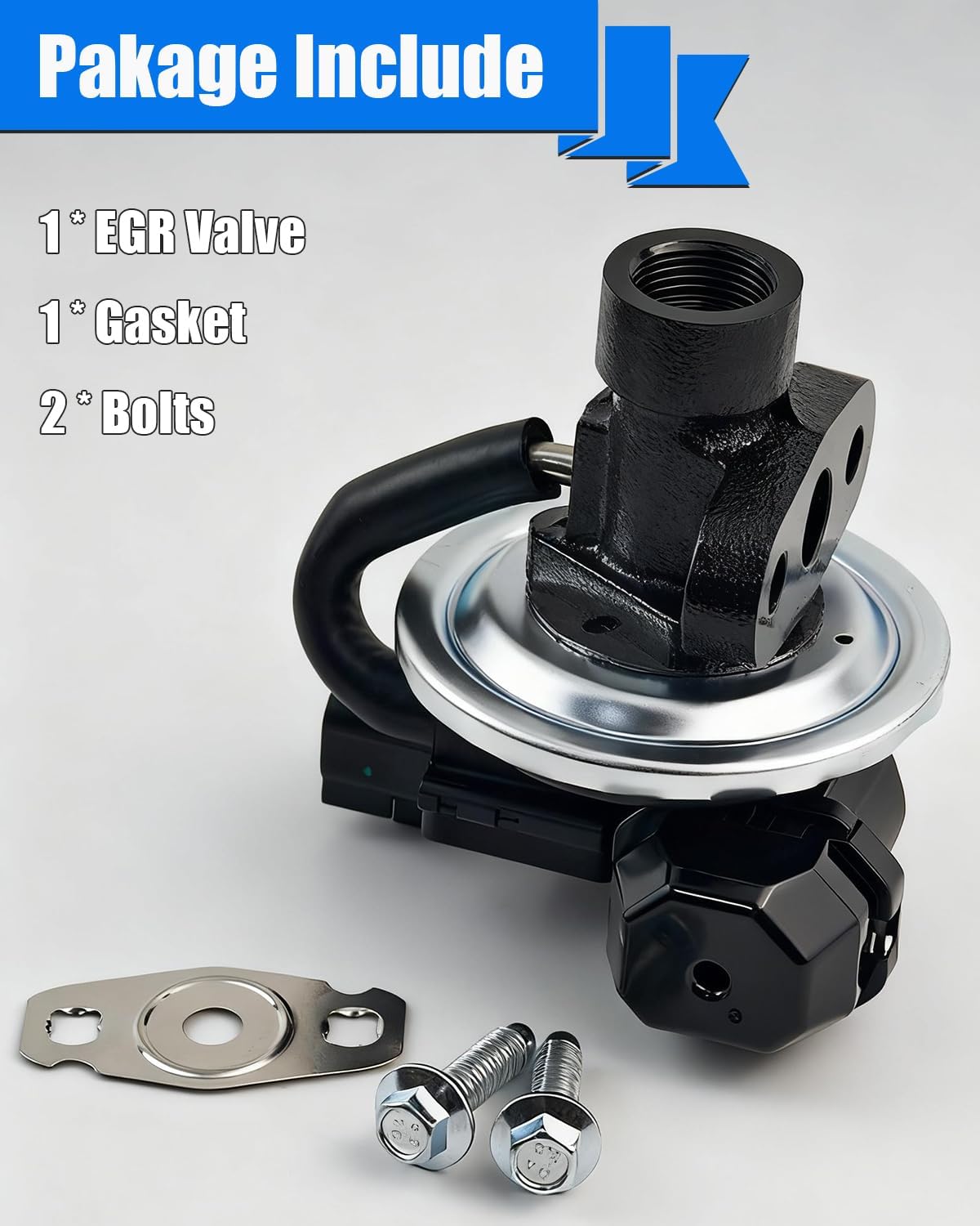 EGR Valve EGV1038 Fits for 2005-2007 Ford Hundred Freestyle, 2005-2007 Mercury Montego, EGR Valve Exhaust Gas Recirculation Valves Replace OE 5F9Z9D475AA 5F9Z9D475BA 5F9E9Y456AA CX2057