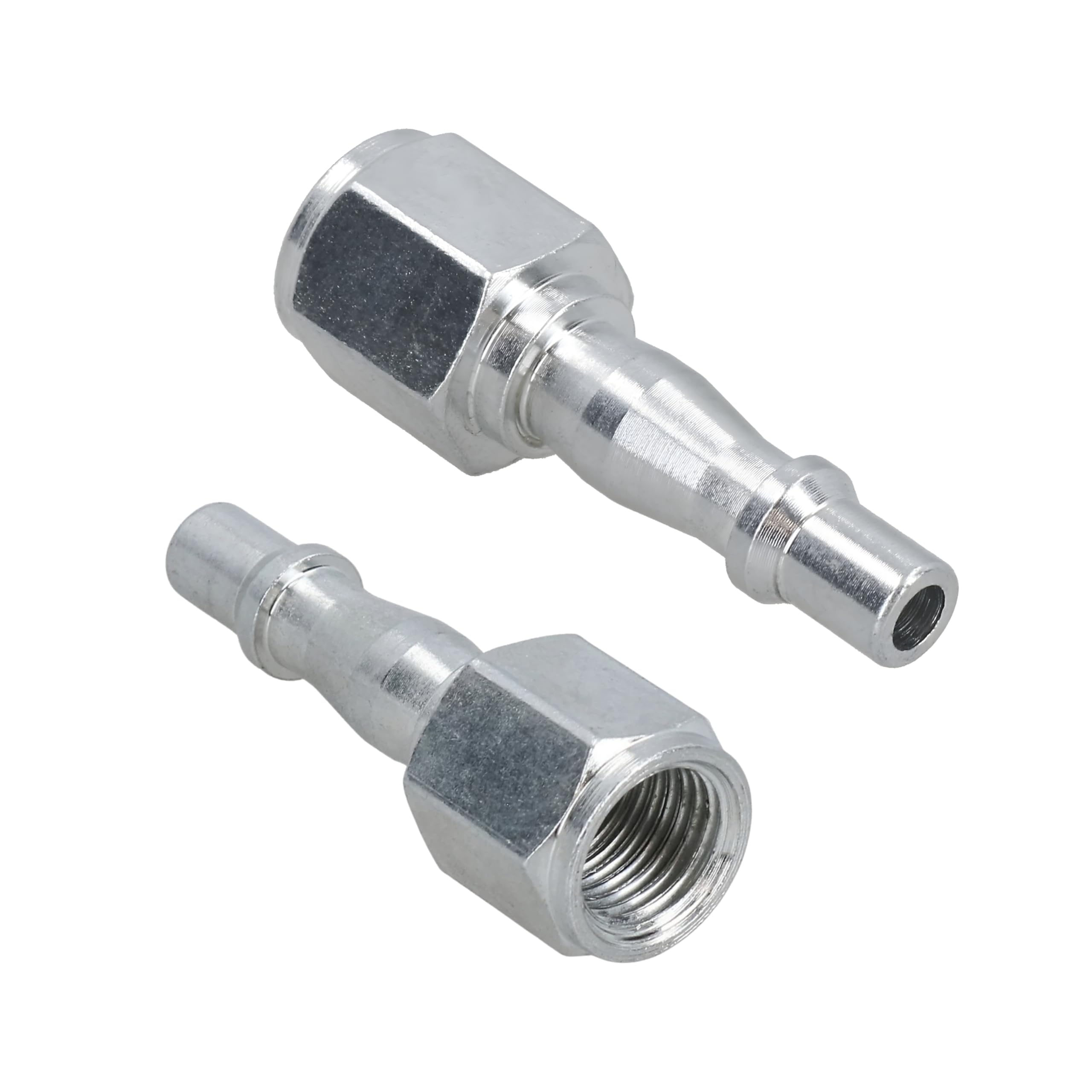 Dunnet Tools 1/4" Inch Quick Release Air Line Connector | Heavy Duty Female BSP Fitting for Air Compressor, Pneumatic Tools, Quick Connect Coupling, Airbrush & Tool Accessories (Pack of 5)