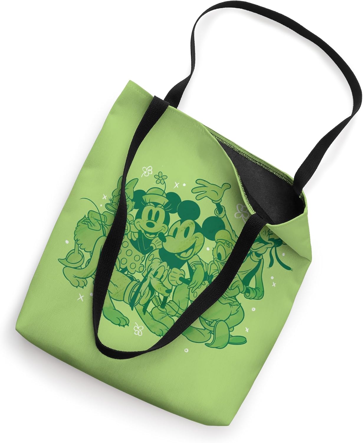 Disney Mickey and Friends Green St. Patrick’s Day Green Tote Bag