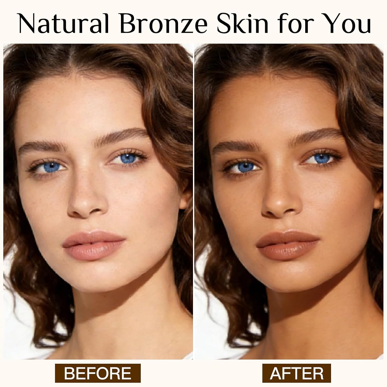 Pjordo Self Tanning Drops with Apple Fragrance, Self Tanner for Face & Body, Lightweight & Non-Greasy Face Tanning Drops, Moisturizing the Skin