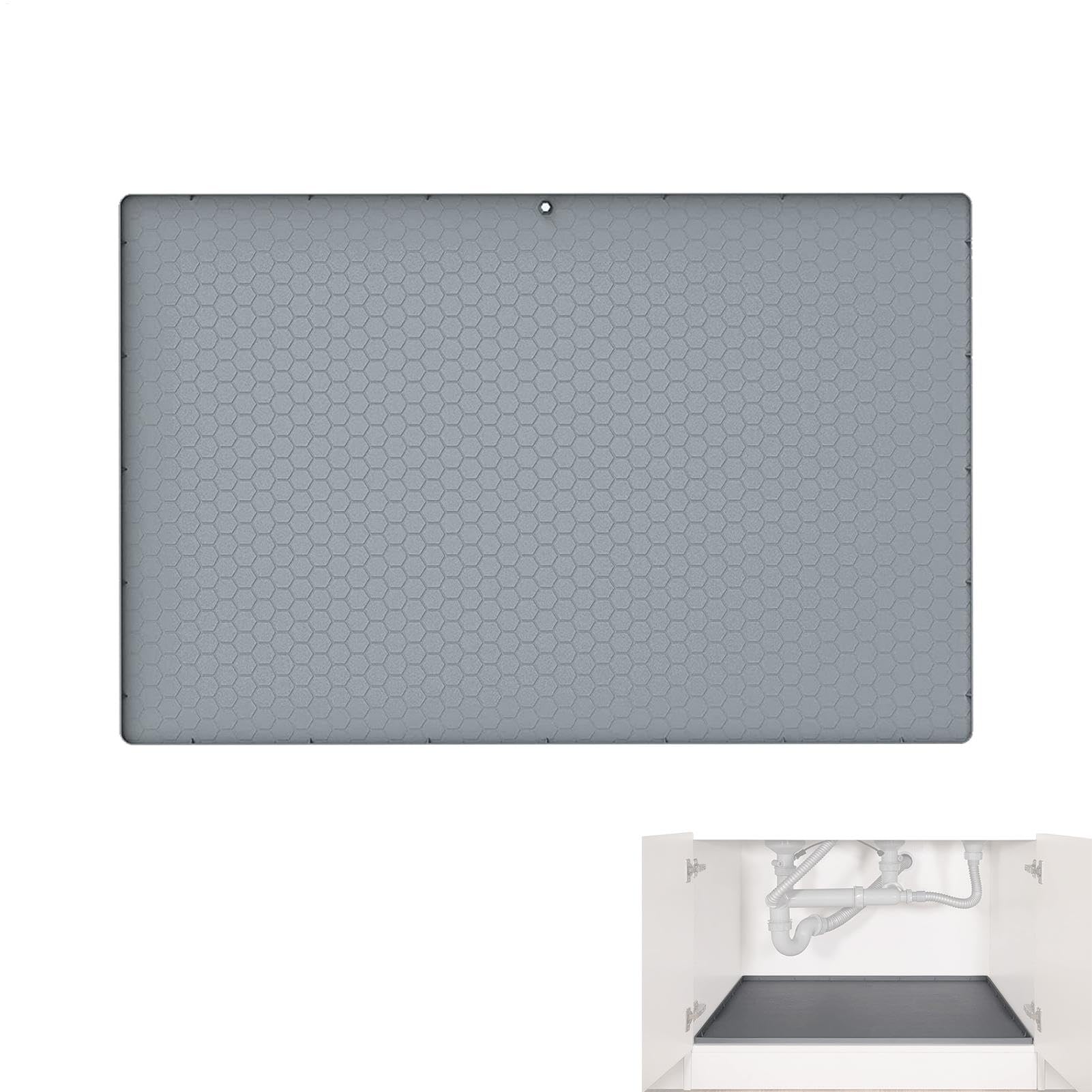 Tapis de cuisine sous évier 80x55cm lavable et imperméable
