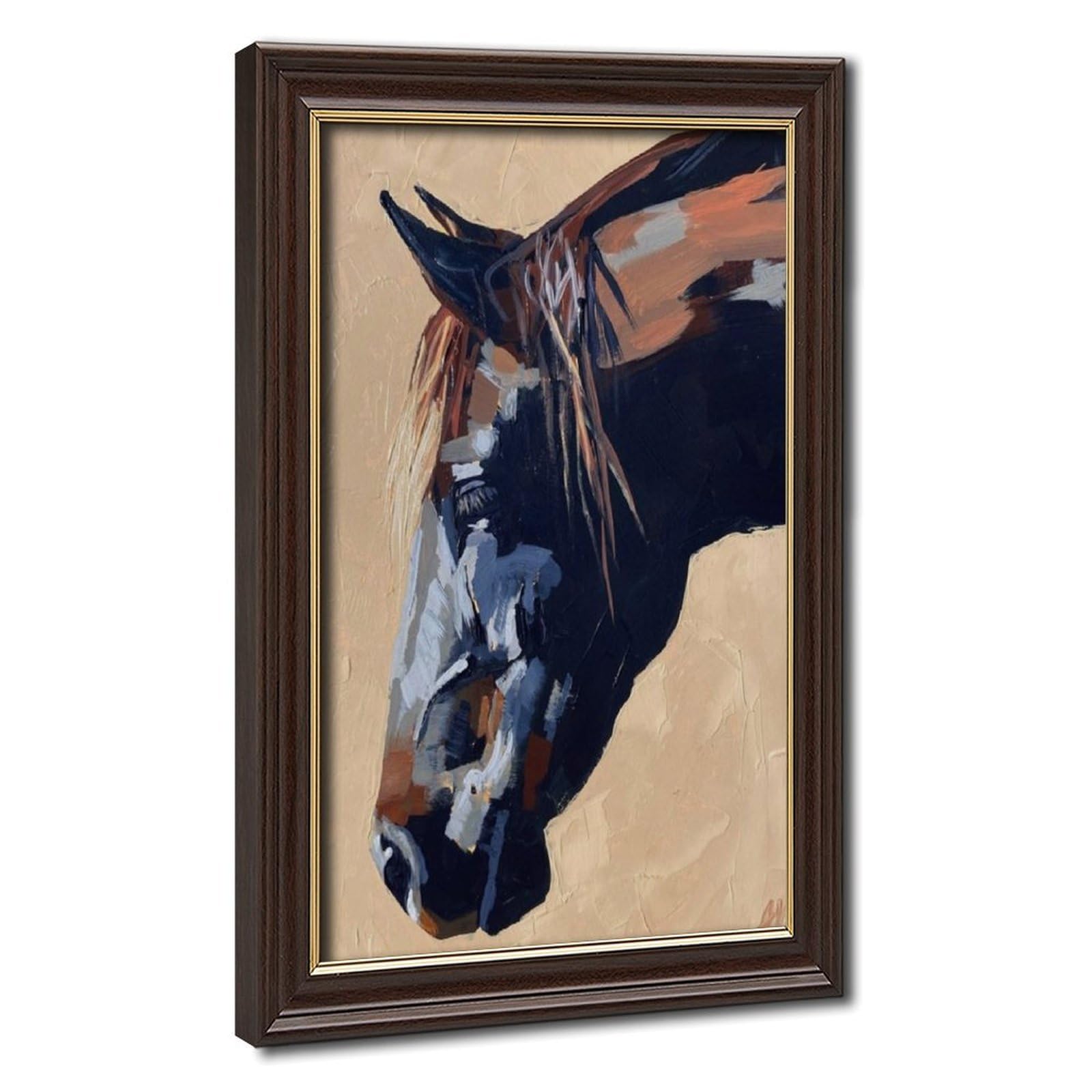 Bareronor Interesting Abstract Horse (8) Canvas Poster Bedroom Decor Landscape Office Room Decor Gift 20" L X 30" W