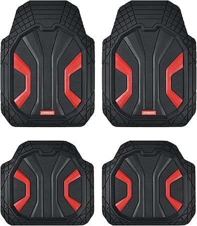 Coverado Car Floor Mats: Durable and Weather-Resistant with Anti-Slip Features