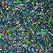 Black Opal Loose Gemstone All Size Sparkling Fire Effect Opal Crushed Gems for Inlay Material Woodworking,Custom Jewelry Making 1 Gram (5 carat) 1 to 3 mm