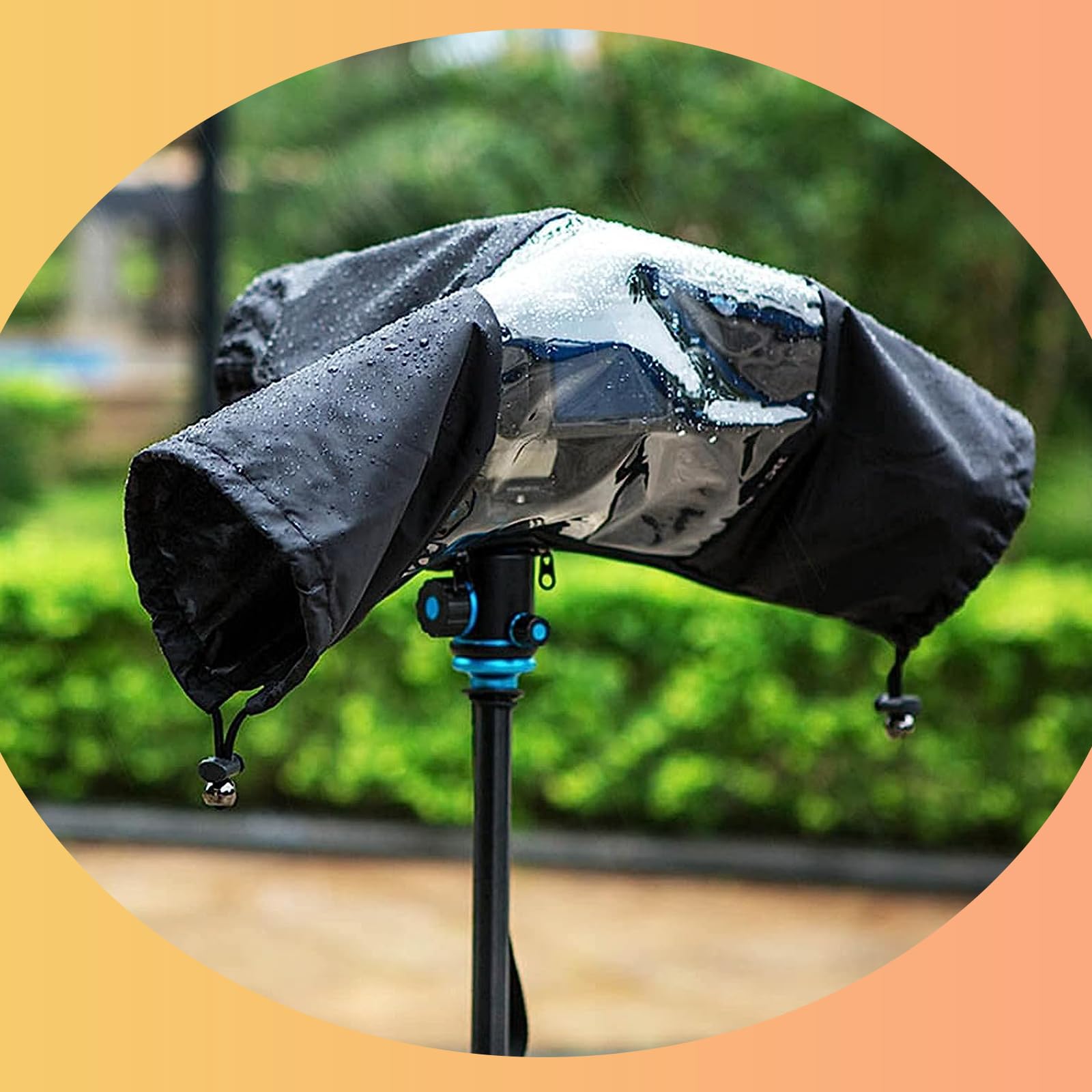 Copertura antipioggia per Copertura Antipioggia Per Fotocamera, Protezione Impermeabile Per Fotocamera Per Fotocamere Reflex Digitali Con Un Obiettivo Fino A 22 Cm Di Lunghezza