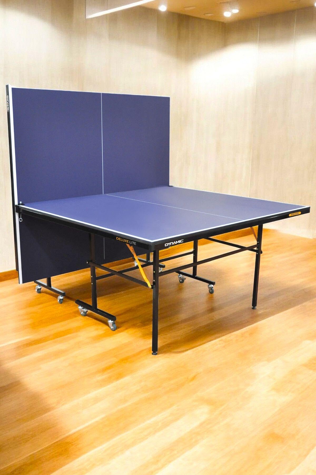 Dynamic Delux Lite Indoor Masa Tenisi Masası, 16mm Profesyonel, 2 Raket 3 Top Hediyeli Set