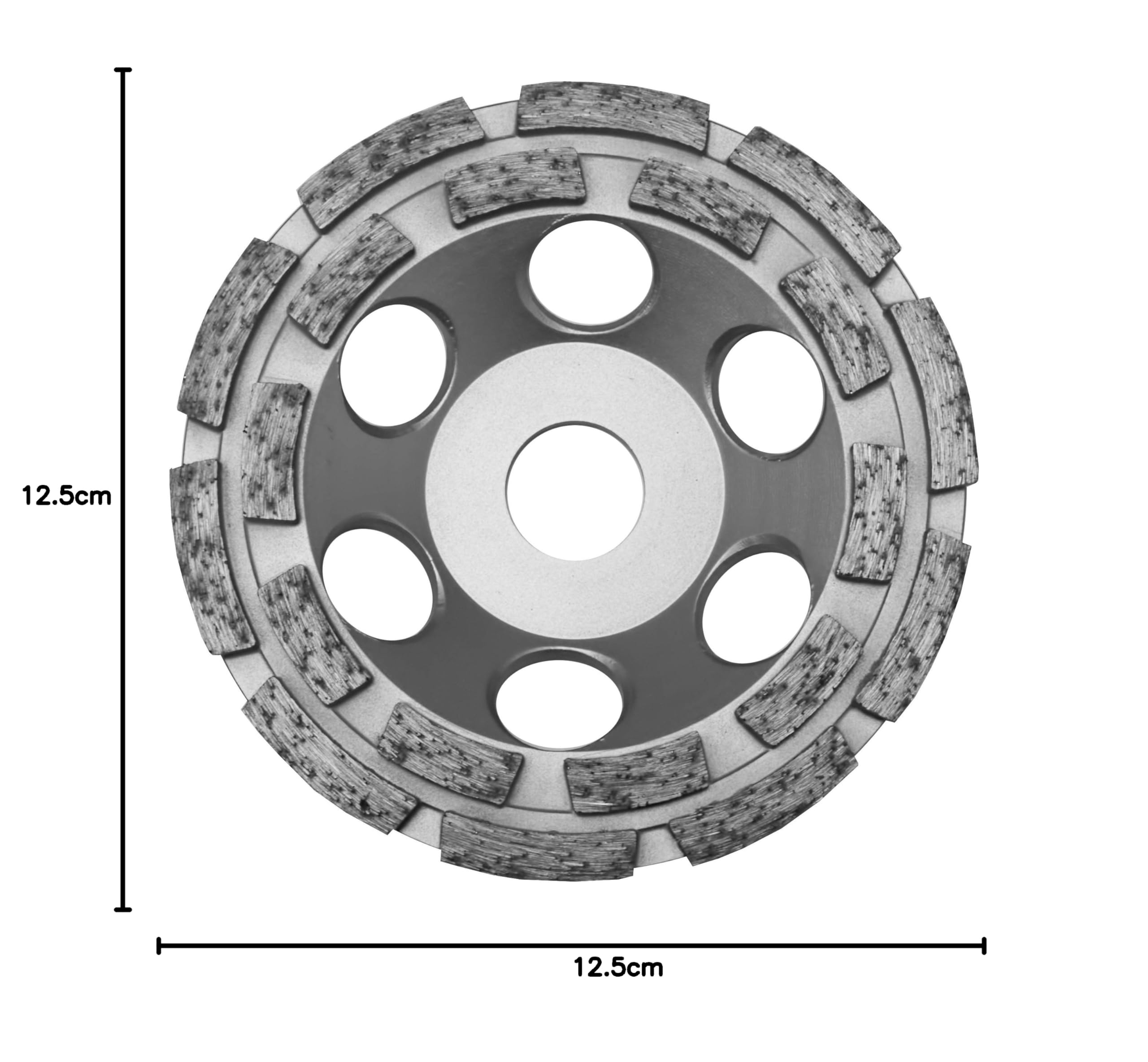 DISCO DIAMANTATO 115 MM MONTOLIT LX115 PER CALCESTRUZZO EDILIZIA Granito Porfido Pietre Dure 55530012 - Foto 6