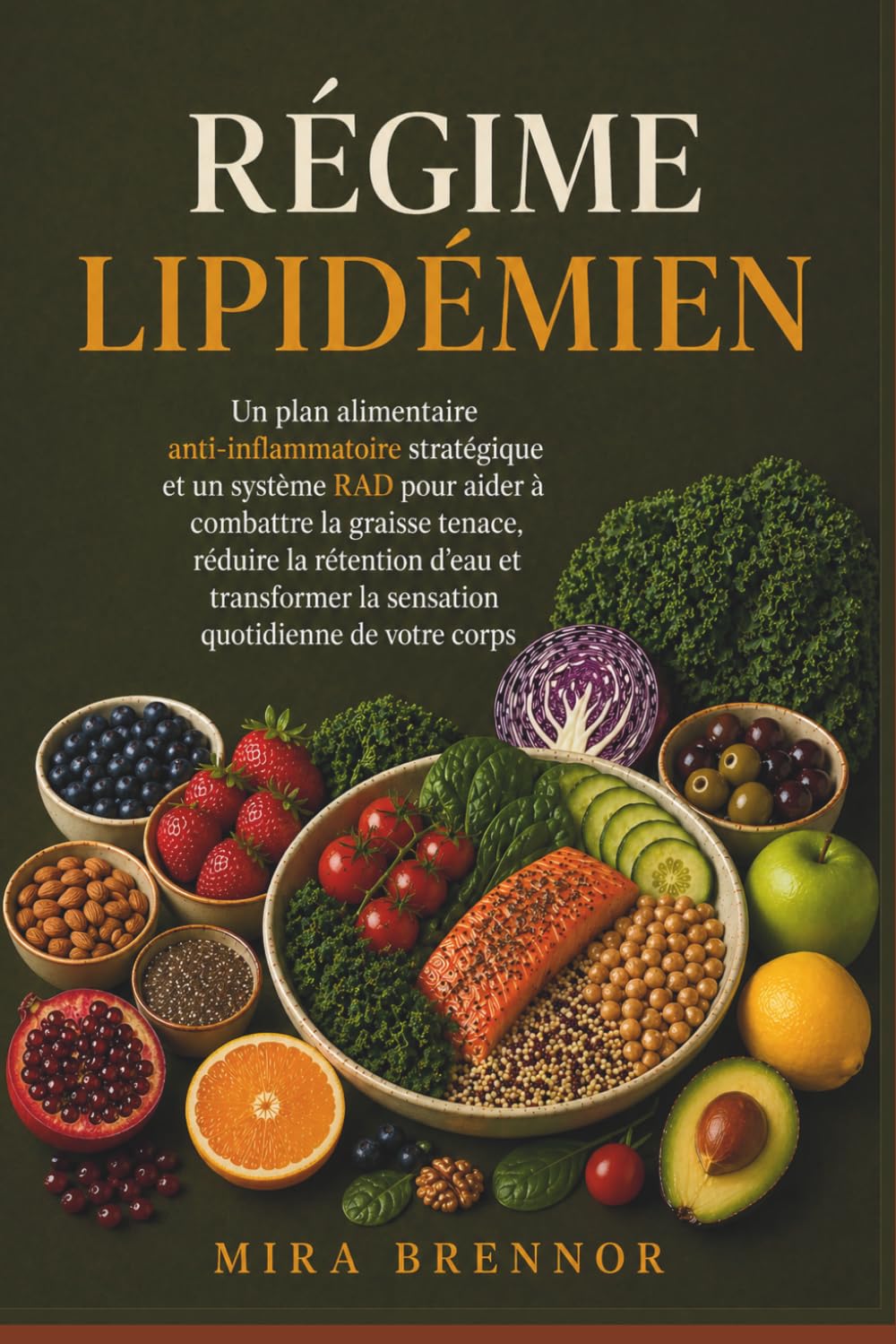 Régime lipidémien: Un plan alimentaire anti-inflammatoire stratégique et un système RAD pour aider à combattre la graisse tenace, réduire la rétention ... la sensation quotidienne de votre corps