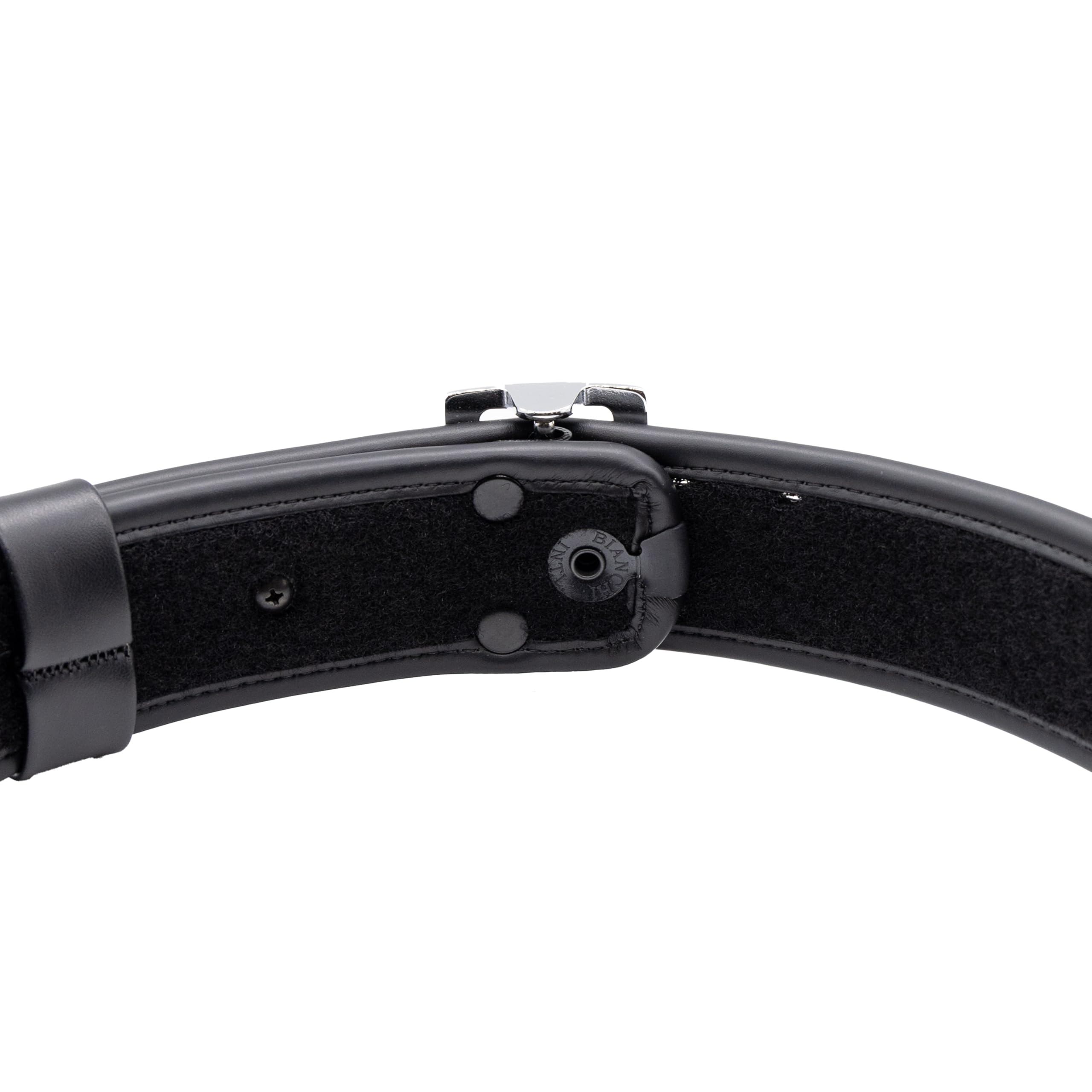 Bianchi 7960 Sam Browne Duty Belt - 2.25'', 36 - Plain - Chrome Snap