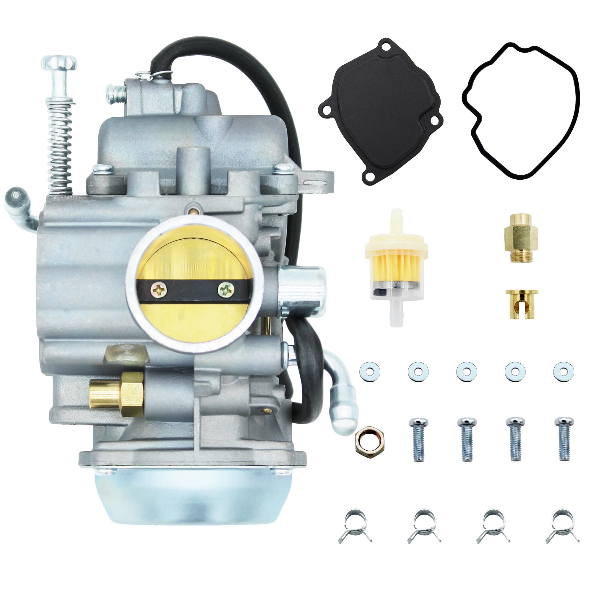 3131441 Carburetor Carb Compatible with 1995-1998 Polaris Magnum 425 2x4| 1999-2009 Polaris Ranger 500 | 2001-2008 Polaris Sportsman 500 | Replace 3131519 | 1614-11| 3131209