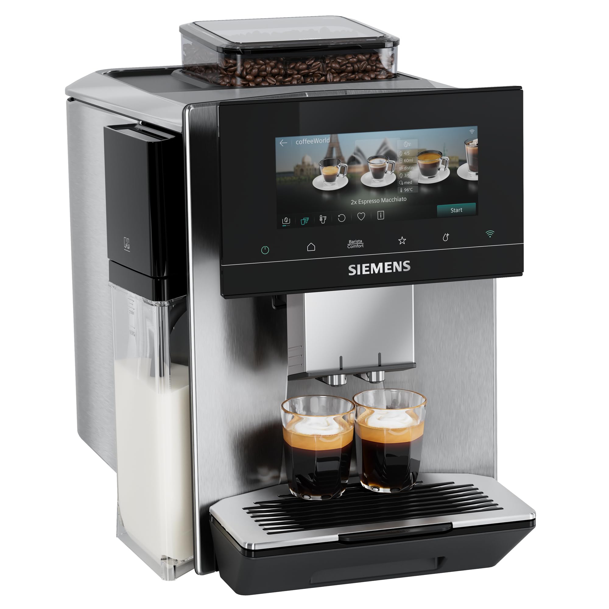 SIEMENS EQ900 plus iAroma, expresso automatique, grand écran tactile