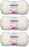 Bernat Softee Fils de pétale de coton pour bébés - 3 Boîte de 120 g/4,25 oz - Mélange - 3 DK (Lumière) - 254 Jarrets - Tricot/Crochet