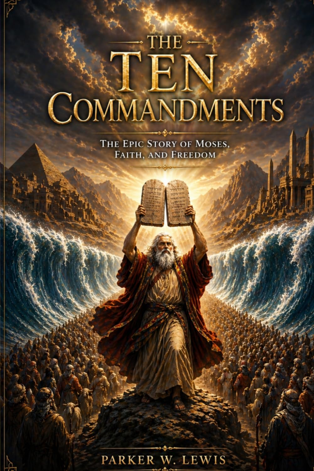 THE TEN COMMANDMENTS: THE EPIC STORY OF MOSES, FAITH, AND FREEDOM: Biblical History, Leadership Lessons, and the Story Behind The Ten Commandments