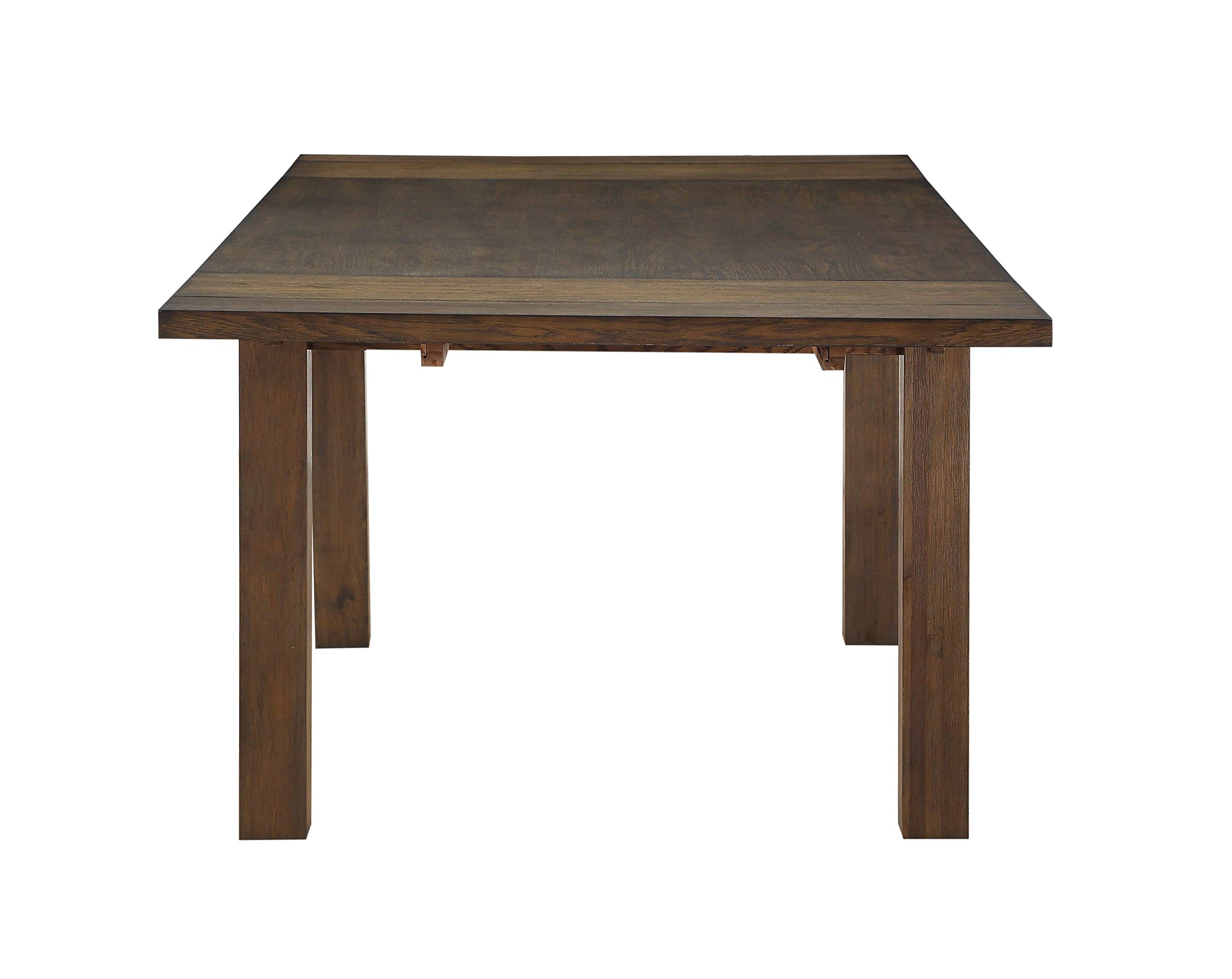 Amazon.com - ACME Furniture Nabirye Dining Table, Dark Oak - Tables