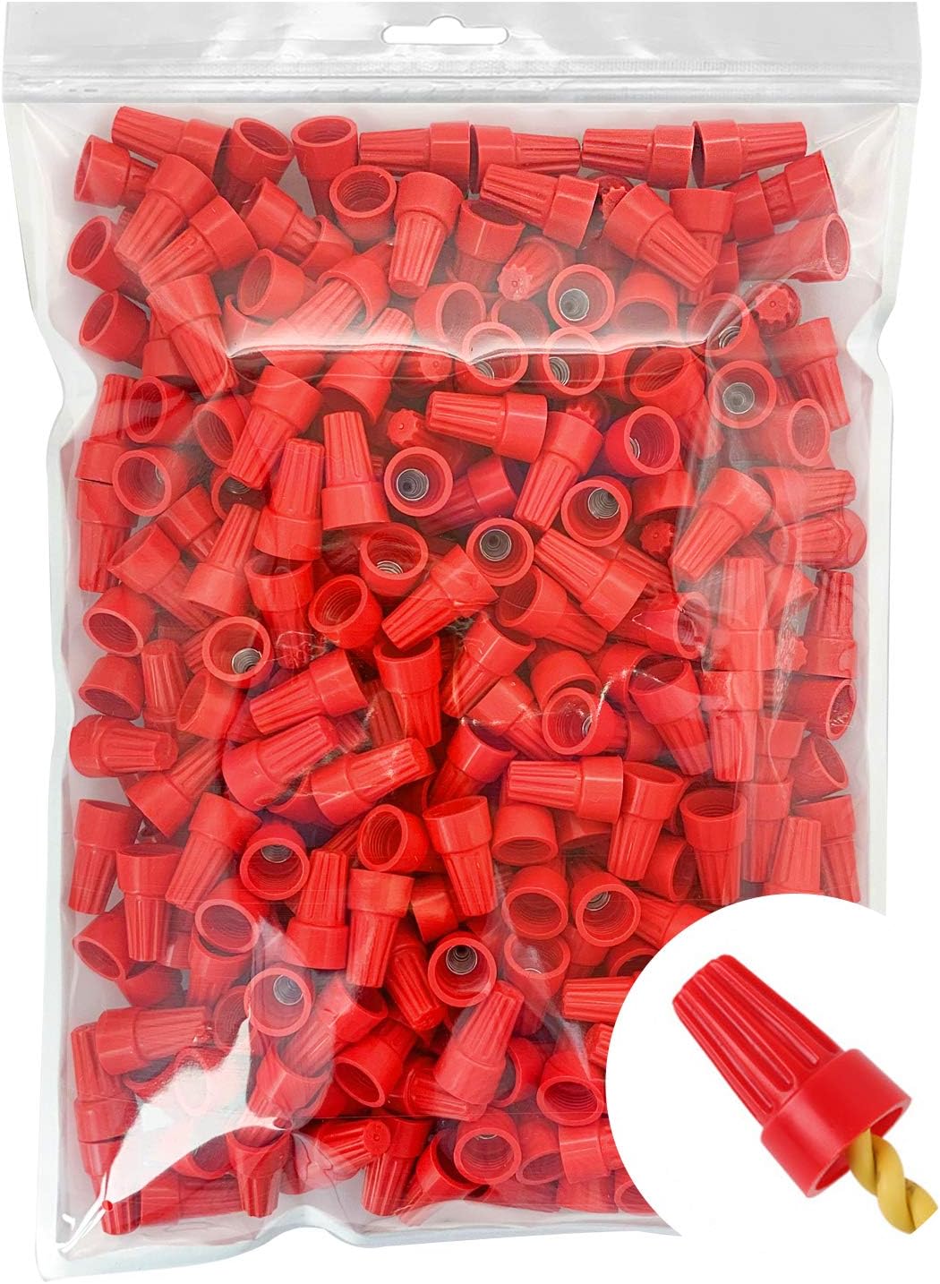 300PCS Red Wire Connectors