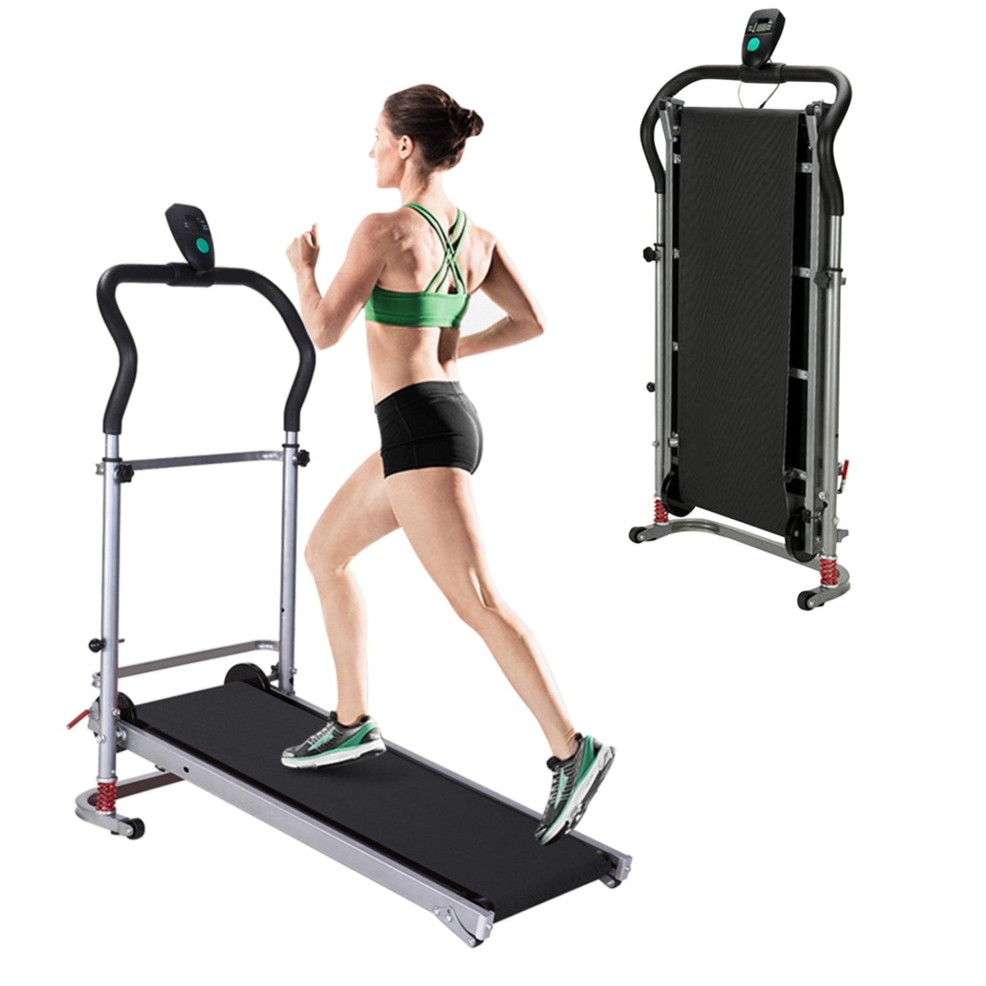 Buy Foldable Treadmills for Small Spaces Manual Under Desk Treadmill