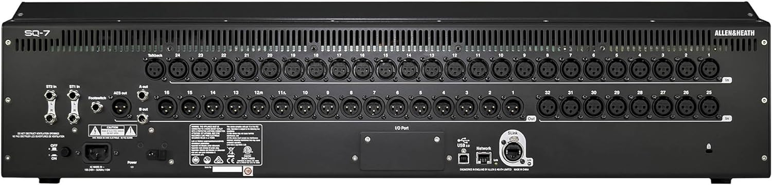 Allen & Heath SQ Series 48-Channel / 36 Bus Digital Mixer (AH-SQ-7)