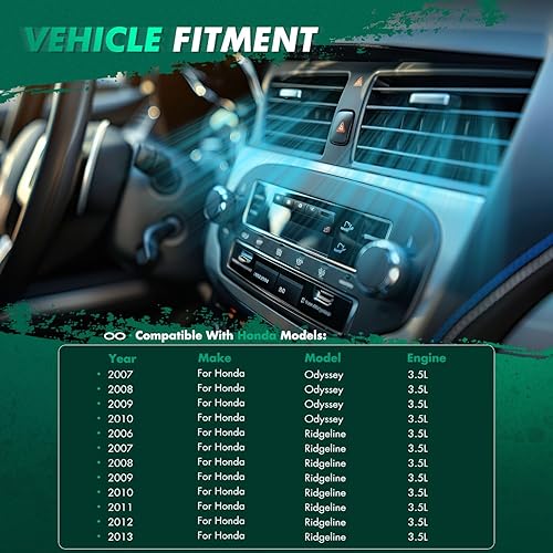 Miniatura 8 de SCITOO Reemplazo del actuador de puerta de mezcla de calentador HVAC para Honda para Odyssey 2005-2010, para Honda para Ridgeline 2006-2014,