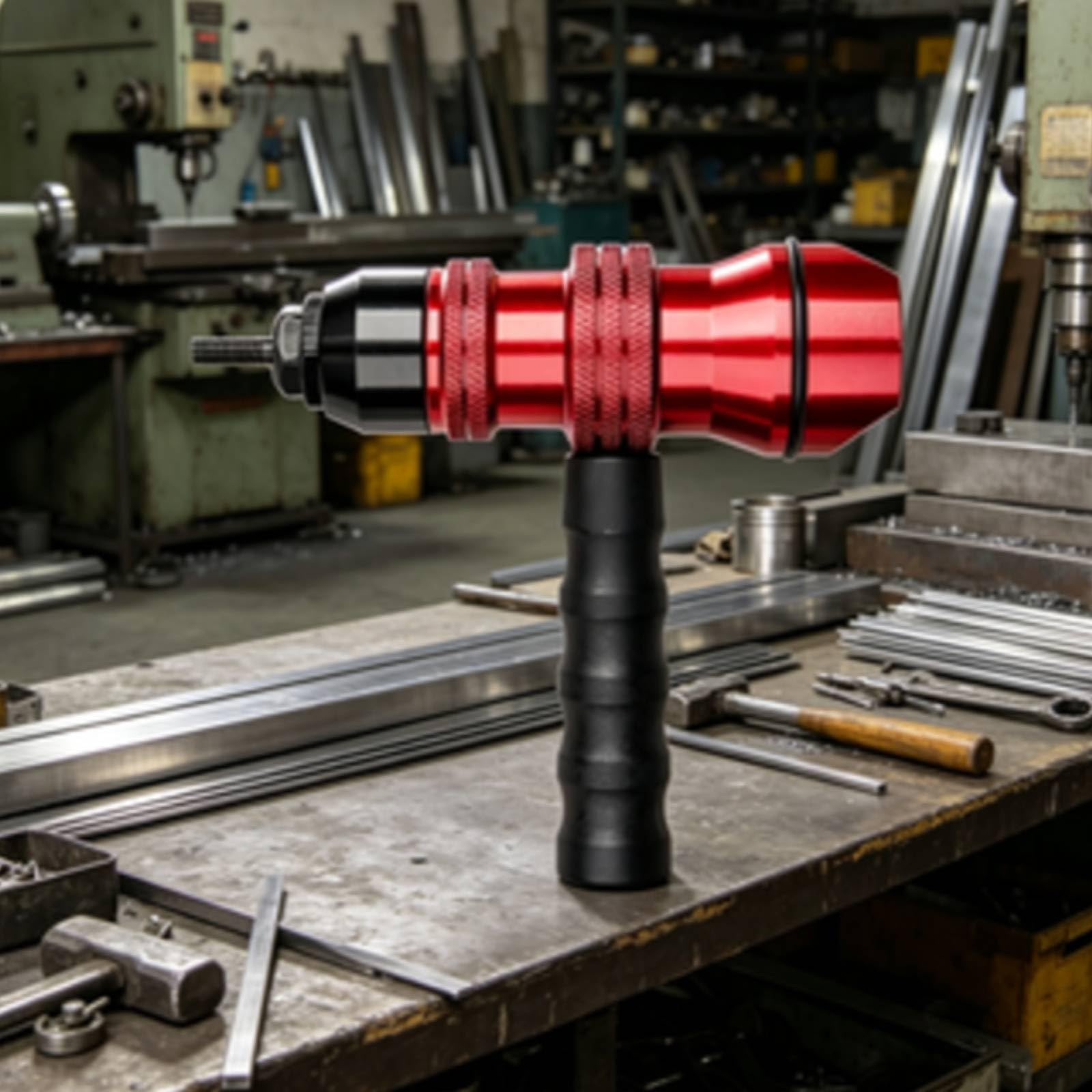 Baoblaze Adattatore Rivettatrice Elettrico Rivetto Dado Attacco Trapano Inserto Filettato Attrezzo Manuale per Montaggi Efficienti con Controllo Migliorato